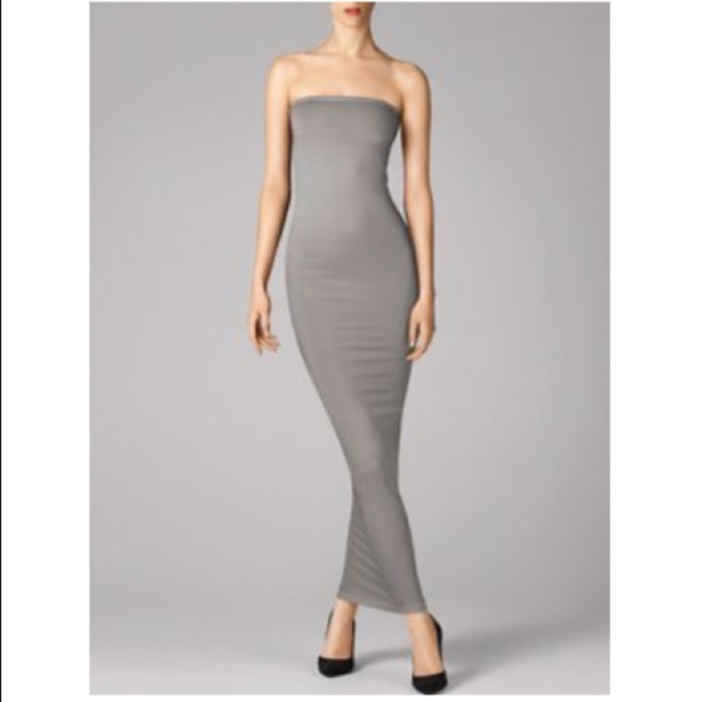 NWT WOLFORD FATAL TUBE DRESS in Midgrey